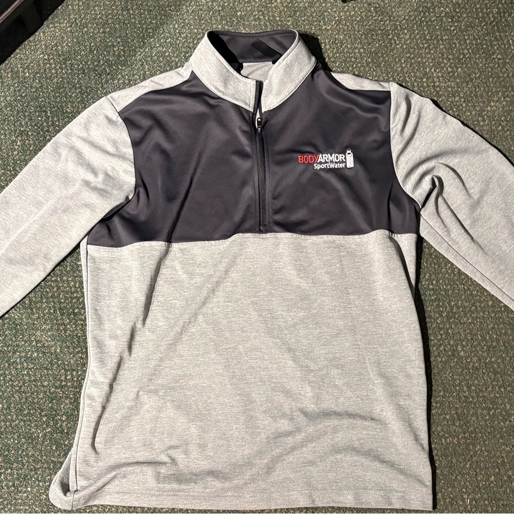 Adidas Two Tone Quarter-Zip Body Armor Pullover